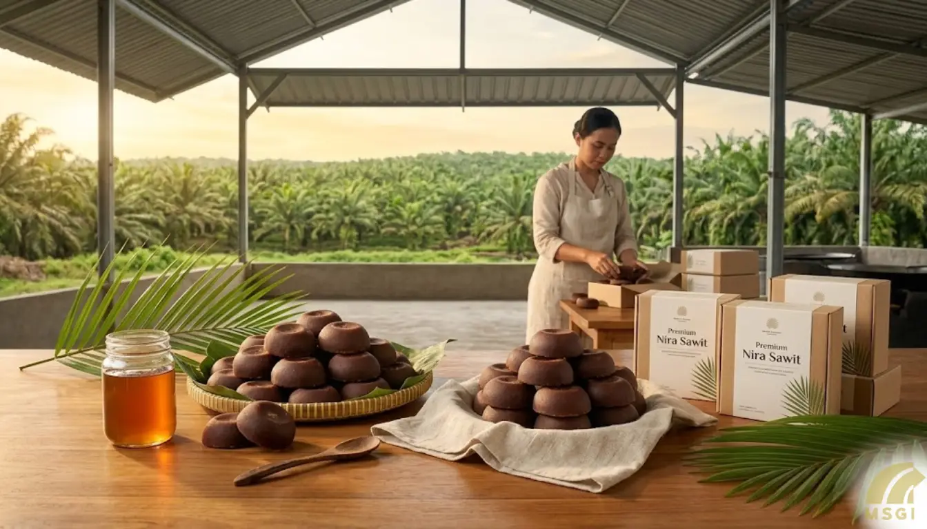 Eksportir Gula Merah Nira Sawit Premium Dari Indonesia | MSGI