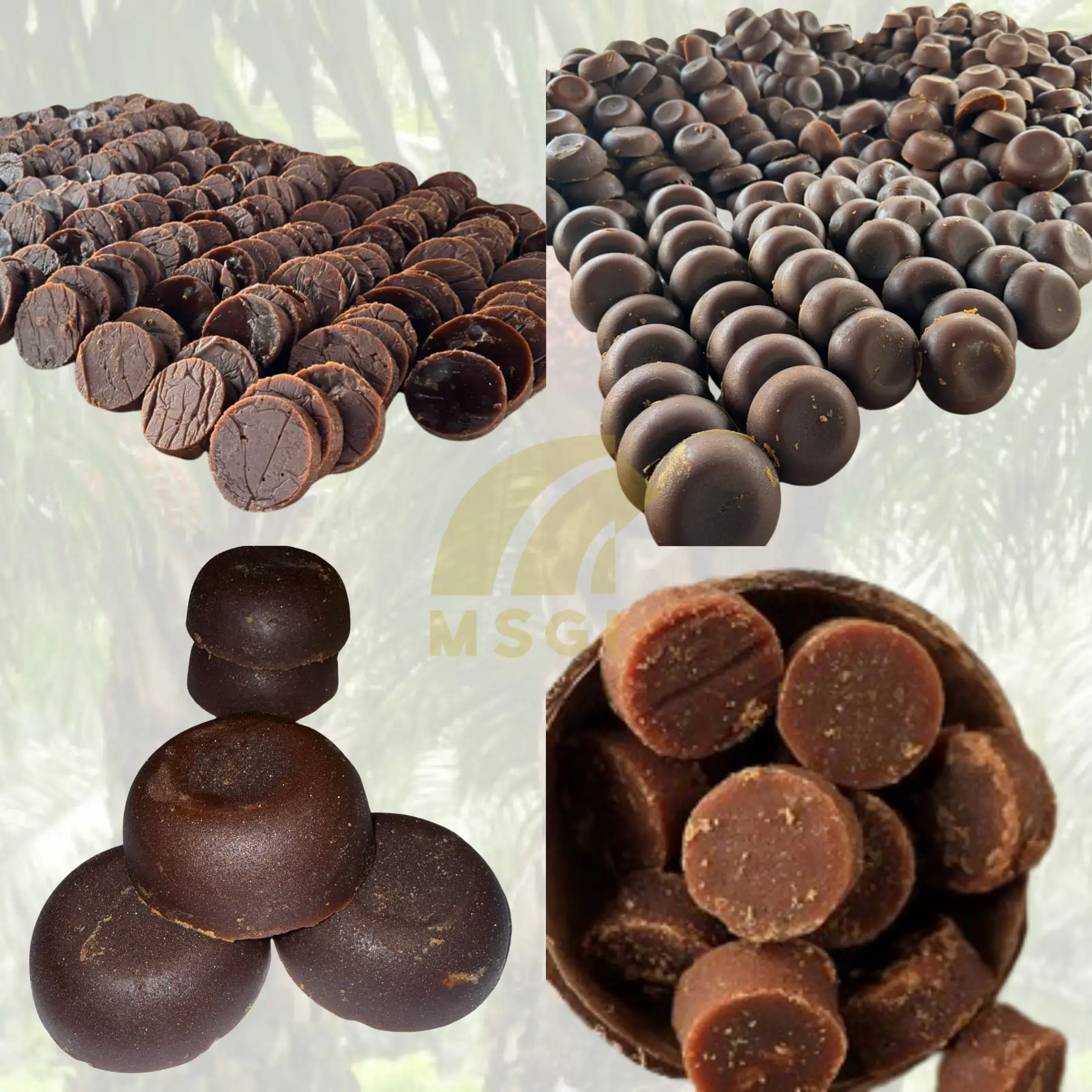 Gula Merah Nira Sawit Indonesia – Tekstur Kuat, Cocok untuk Kue & Masakan